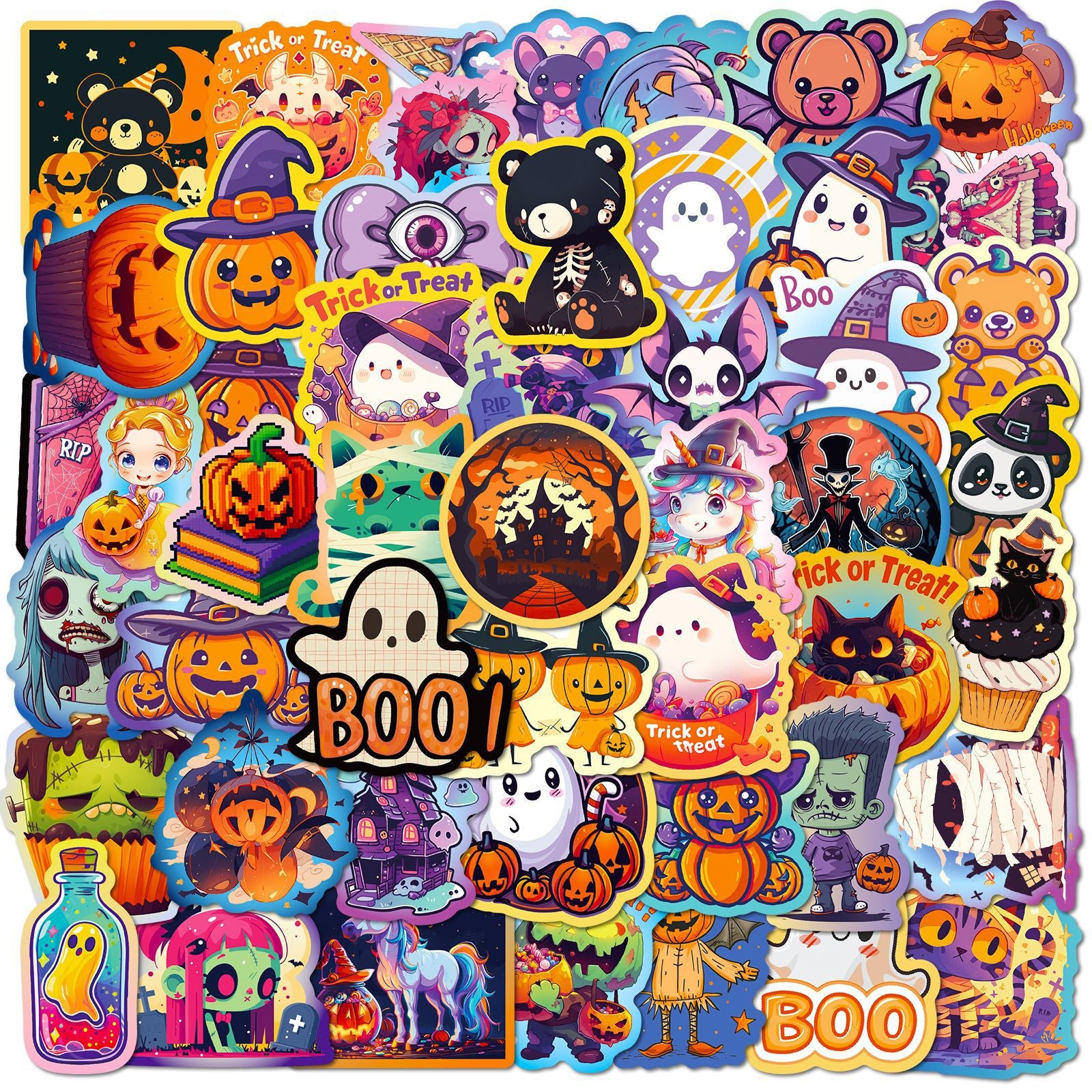 Wholesale 50pcs/pack Graffiti Stickers DIY Suitcase